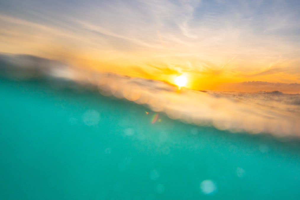 Blue and Yellow Sky during Sunset